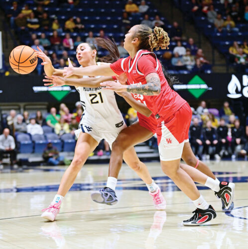 WVU women surpass 100 points vs. Houston